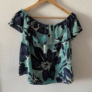 Maeve Off the Shoulder Floral blouse